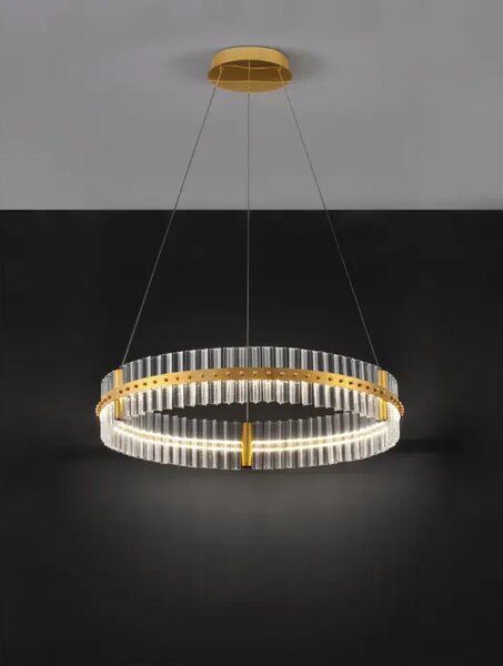 KEZO VISILICA LED/3000K/56W/6339Lm/PLATINUM GOLD NL9019734