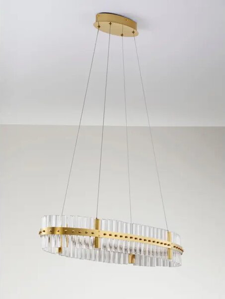 KEZO VISILICA LED/3000K/45W/4402Lm/PLATINUM GOLD NL9019736