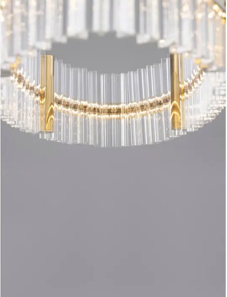 KEZO VISILICA LED/3000K/45W/4402Lm/PLATINUM GOLD NL9019736
