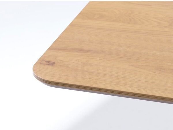 Blagovaonski stol s pločom stola u dekoru hrasta 100x200 cm Cesura – Unique Furniture