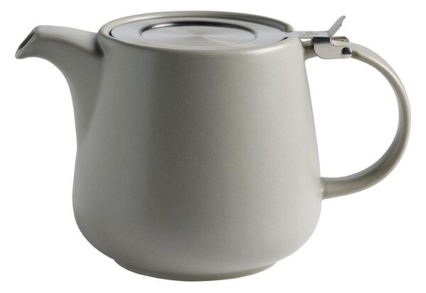 Svijetlosivi porculanski čajnik s cjediljkom Maxwell & Williams Tint, 1,2 l