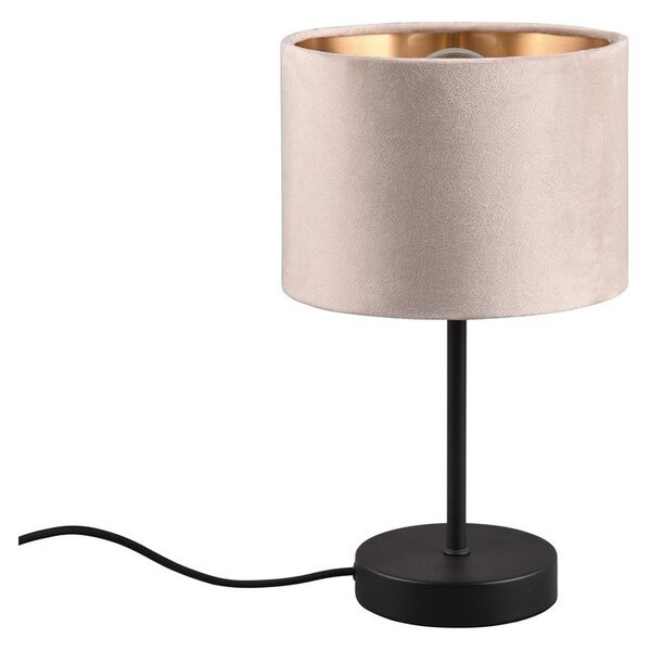 Crno-bež stolna lampa (visina 33 cm) Julieta – Trio