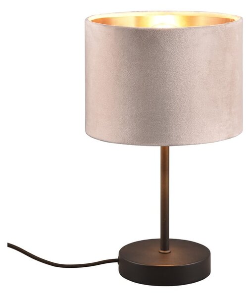 Crno-bež stolna lampa (visina 33 cm) Julieta – Trio