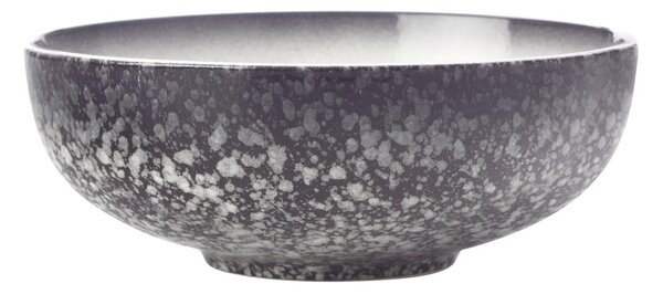 Bijelo-crna keramička zdjela Maxwell & Williams Caviar, ø 19 cm