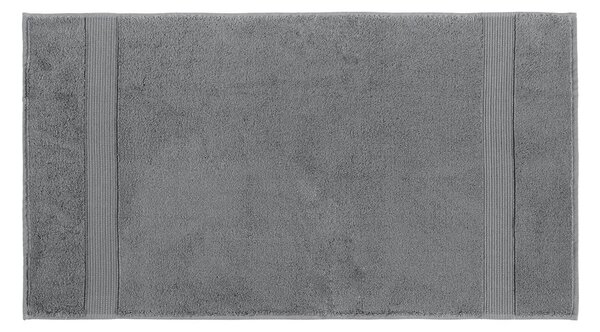 Tamno sivi pamučni ručnik Foutastic Chicago, 30 x 50 cm
