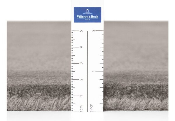 Sivi ručno rađen okrugao tepih od mješavine vune ø 150 cm Kivi – Villeroy&Boch