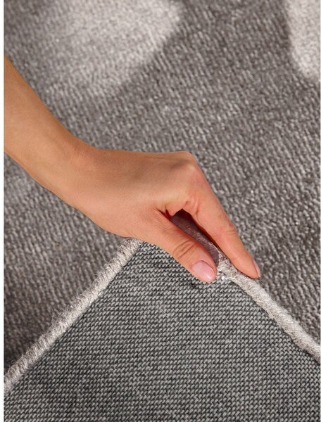 Sivi ručno rađen tepih od mješavine vune 160x230 cm Kari – Villeroy&Boch