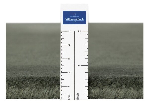 Tamno zeleni ručno rađen okrugao tepih od mješavine vune ø 150 cm Kivi – Villeroy&Boch