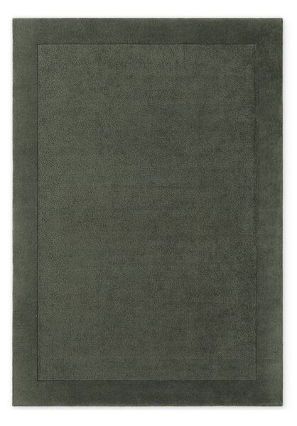 Tamno zeleni ručno rađen tepih od mješavine vune 120x180 cm Kari – Villeroy&Boch