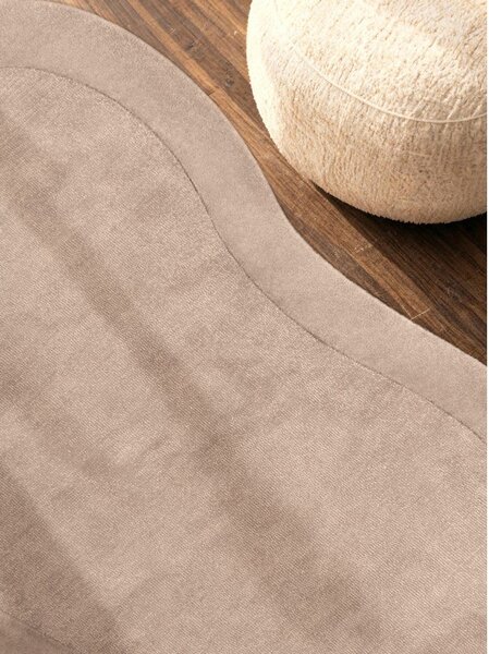 Bež ručno rađen tepih od mješavine vune 125x200 cm Kari Organic – Villeroy&Boch