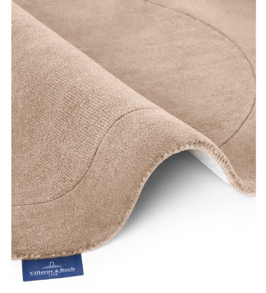 Bež ručno rađen okrugao tepih od mješavine vune ø 160 cm Kari Organic – Villeroy&Boch
