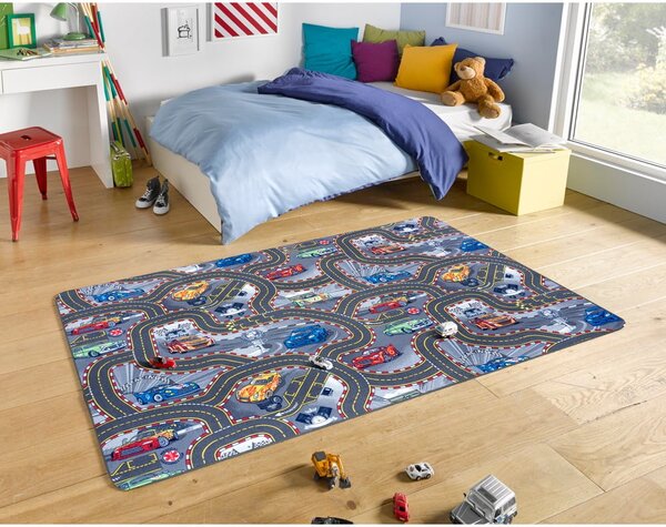 Dječji tepih Hanse Home Play Race Track, 160 x 240 cm
