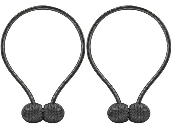Set od 2 magnetne spone za zavjese UMBRA, crne