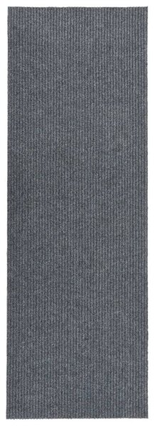 VidaXL Dugi tepih za hvatanje nečistoće 100 x 350 cm sivi