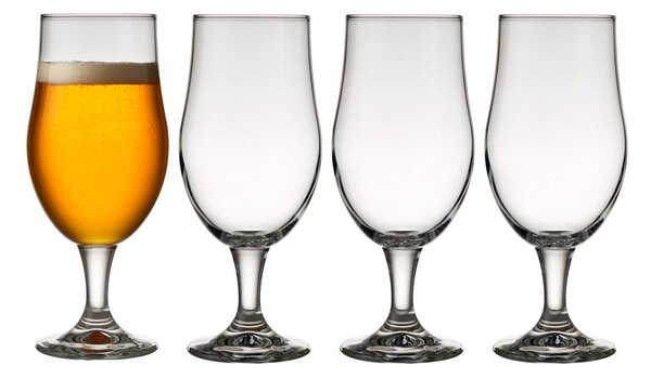 Set od 4 čaše za pivo Lyngby Glas Juvel, 490 ml