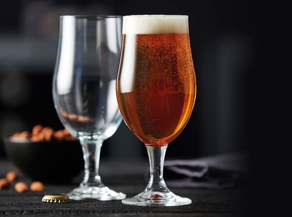 Set od 4 čaše za pivo Lyngby Glas Juvel, 490 ml