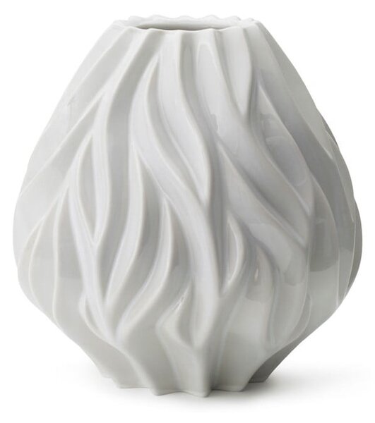 Bijela porculanska vaza Morsø Flame, visina 23 cm