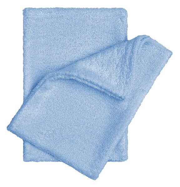 Set od 2 plava ručnika za kupanje od bambusa T-TOMI