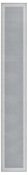 VidaXL Tepih-staza BCF siva s uzorkom 60 x 450 cm