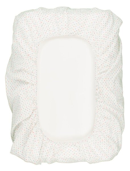 Bijela zaštitna navlaka za madrac sa ručnikom Tiseco Home Studio, 55 x 75 cm