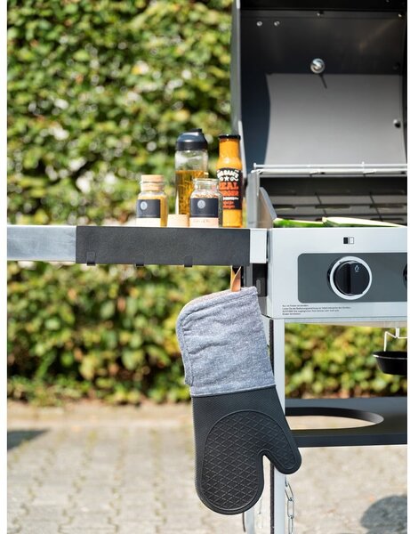 Crna magnetna šipka za kuhinjski pribor Wenko Black Outdoor Kitchen Ima