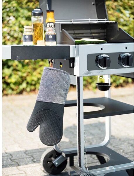 Crna magnetna šipka za kuhinjski pribor Wenko Black Outdoor Kitchen Ima