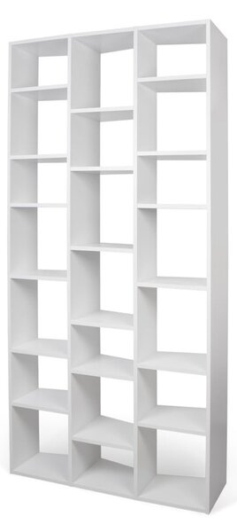 Bijela biblioteka 108x224 cm Valsa – TemaHome