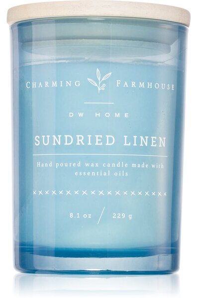 DW Home Charming Farmhouse Sundried Linen mirisna svijeća 229 g