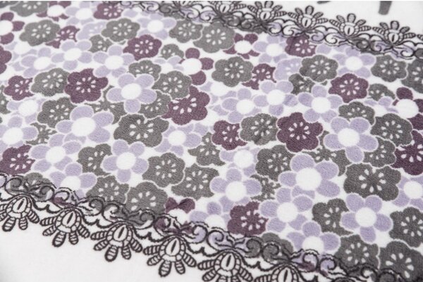 2x posteljina od mikropliša BOŽICNI SOBI siva + plahta od mikropliša SOFT 180x200 cm svijetlo siva