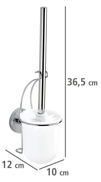 Samostojeći stalak s četkom za toalet Wenko Vacuum-Loc, nosivost do 33 kg
