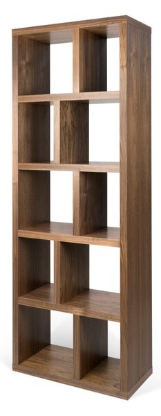 Biblioteka u dekoru oraha u prirodnoj boji 70x198 cm Berlin – TemaHome