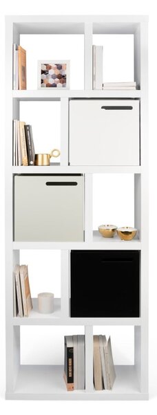 Bijela biblioteka 70x198 cm Berlin – TemaHome