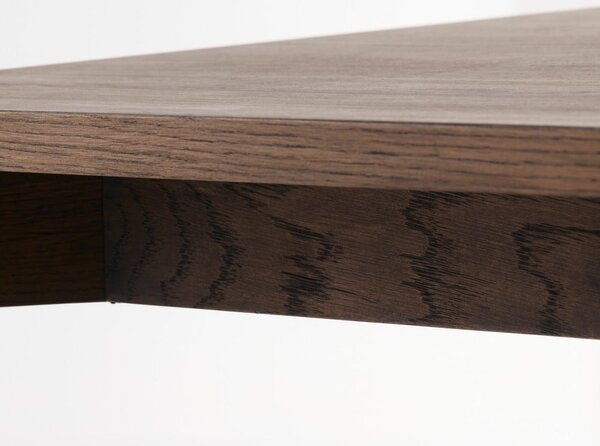 Smeđi proširiv blagovaonski stol 95x180 cm Arun – Unique Furniture