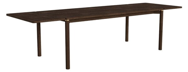 Smeđi proširiv blagovaonski stol 95x180 cm Arun – Unique Furniture