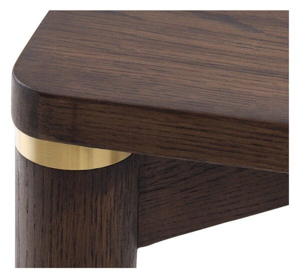 Smeđi proširiv blagovaonski stol 95x180 cm Arun – Unique Furniture