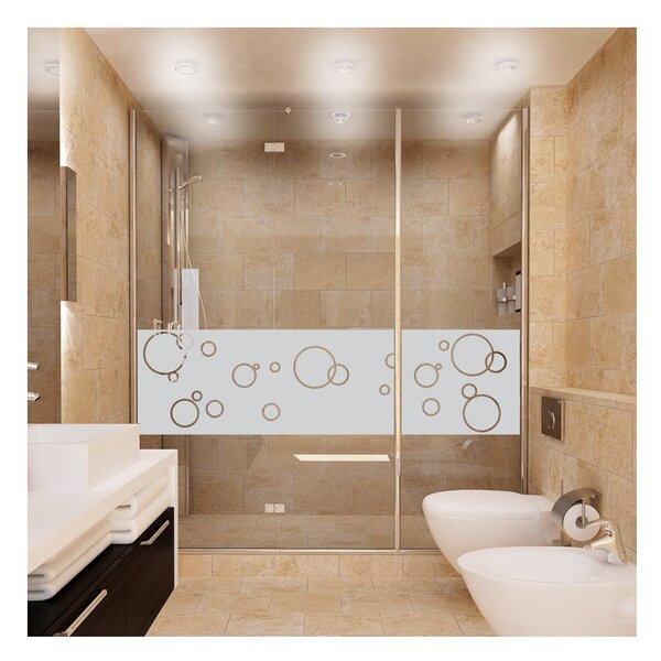 Vodootporan naljepnica za kupaonicu Ambiance Bubbles, 200 x 55 cm