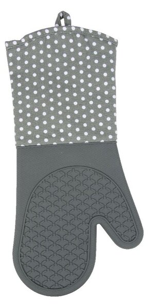 Set od 2 sive silikonske kuhinjske rukavice Wenko Oven