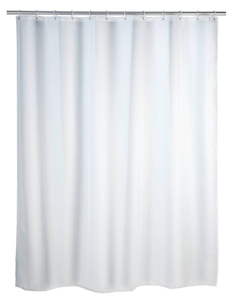 Bijela zavjesa za tuš sobradom protiv gljivica Wenkoo, 180 x 200 cm