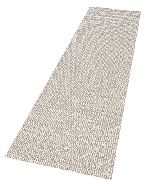 Sivi vanjski tepih NORTHRUGS Coin, 80 x 200 cm