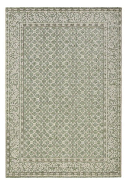 Zeleno-krem vanjski tepih NORTHRUGS Royal, 115 x 165 cm