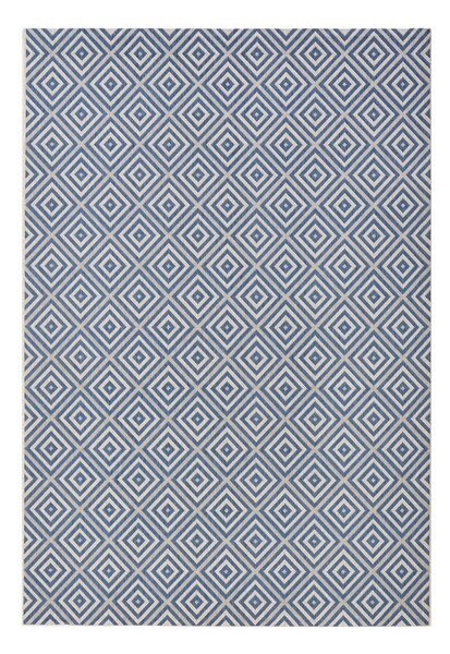 Plavi vanjski tepih NORTHRUGS Karo, 200 x 290 cm