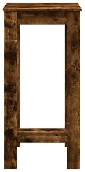 Barski stol boja hrasta 51 x 50 x 103 5 cm konstruirano drvo - Dimljeni hrast 51 cm