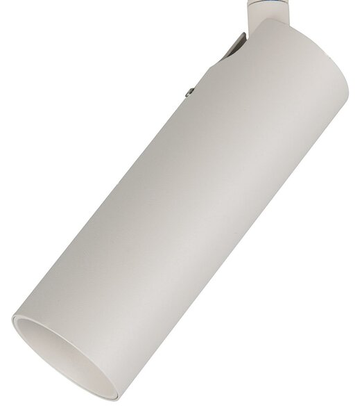 Trio Lighting Stropna svjetiljka Dara, duljina 66 cm, siva, metal, s četiri kraka, Sivo, Dnevni boravak/blagovaonica, Metal