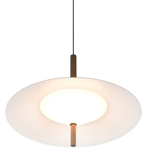 Trio Lighting LED viseća svjetiljka Amalo, platinaste boje, Ø 30 cm, metal, CCT, prigušiva, Metalik, Dnevni boravak/blagovaonica, Metal