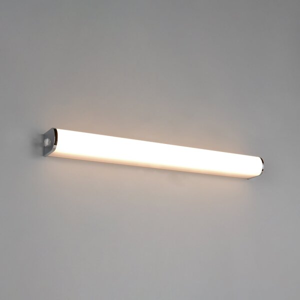 Trio Lighting Giacomo LED zidna svjetiljka, širina 60 cm, krom, metal, IP44, Krom, kupaonica, Metal