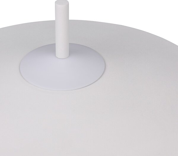 Trio Lighting Amalo LED podna lampa, mat bijela, visina 145 cm, metal, CCT, prigušiva, Bijela, Dnevni boravak/blagovaonica, Metal