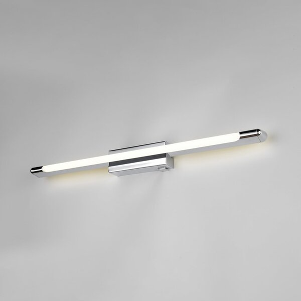 Trio Lighting Alberto LED zidna svjetiljka, krom, širina 71 cm, metal, IP44, prigušiva, Krom, kupaonica, Metal