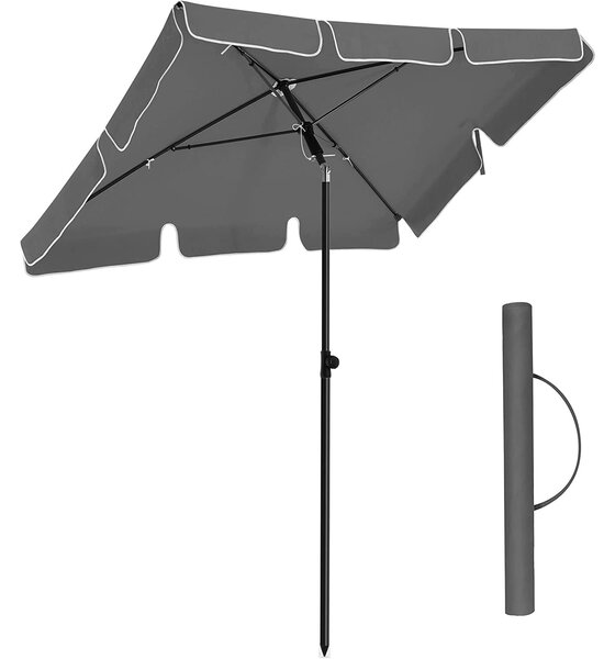 Pravokutni balkonski suncobran 1,8 x 1,25 m, UPF 50+ zaštita