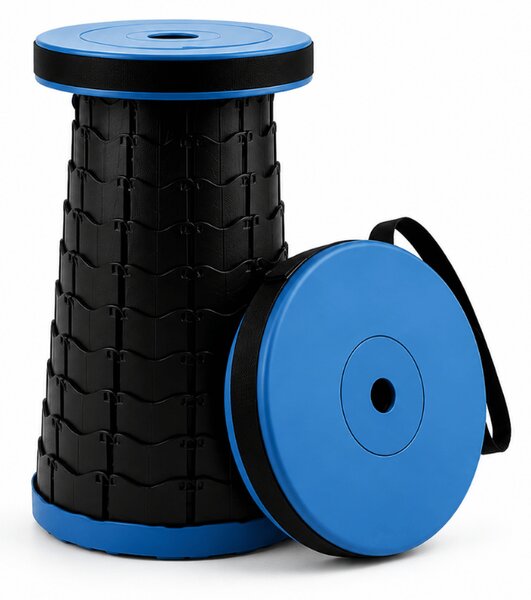 Kamp stolica CAMPIO teleskopska 45 cm, plava