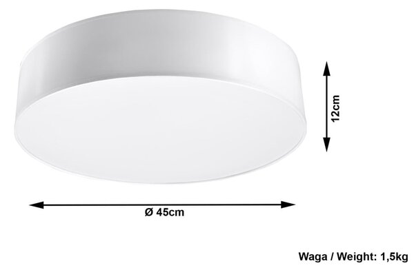 Bijela stropna lampa Sollux Atis Ceiling